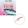 Rigs Sabiki Con Piel de Camarón Rosa Fuerte 20pcs №3 Expert Predator 1956003