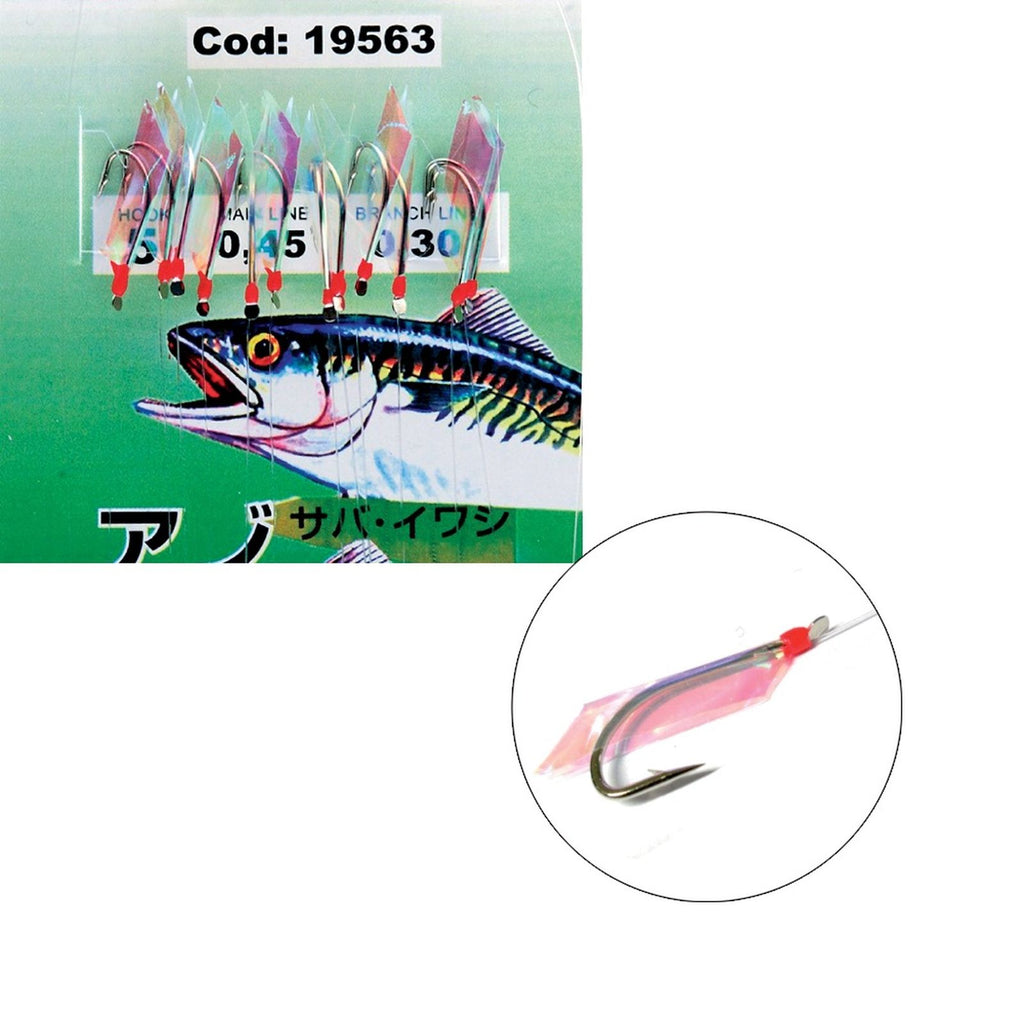 Sabiki Rigs 12 Hooks 20pcs №5 Expert Predator 1956305