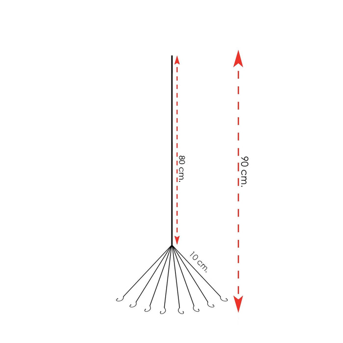 Armaduras de clúster para pesca de lubinas Tamaño 3 Expert Predator 1971003