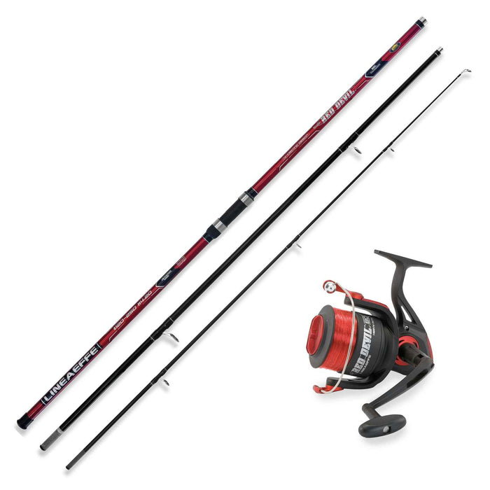 Combo de Caña Red Devil Reel S80 4,20m Lineaeffe 2015391
