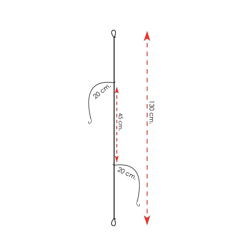 Ready Rigs 2 Hooks Size 8 Expert Predator 2046508