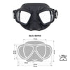 Spearfishing Mask Matrix Black Marlin 213170