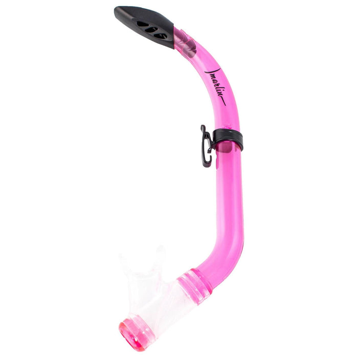 Tube de snorkel Junior enfants rose-transparent Marlin 213175