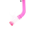 Tube de snorkel Junior enfants rose-transparent Marlin 213175