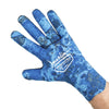 Diving Gloves Ultrastretch 2mm Ocean Blue-Camo Size S Marlin 213188