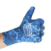 Diving Gloves Ultrastretch 2mm Ocean Blue-Camo Size S Marlin 213188