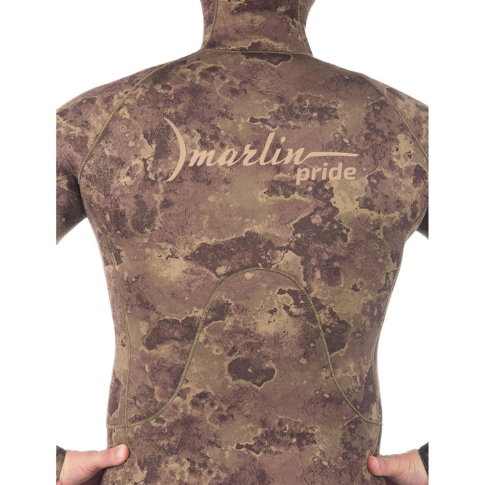 Spearfishing Full Wetsuit Pride Man 7mm Olive-Camo Size ML Marlin 213316