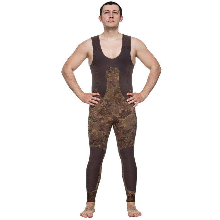 Traje de Neopreno Completo para Esnórquel Pride Hombre 7mm Camuflaje Olivo Talla XXXL Marlin 213321