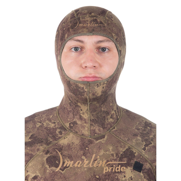 Traje de Neopreno Completo para Esnórquel Pride Hombre 7mm Camuflaje Olivo Talla XXXL Marlin 213321