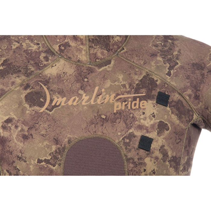 Spearfishing Full Wetsuit Pride Man 5mm Olive-Camo Size XL Marlin 213585