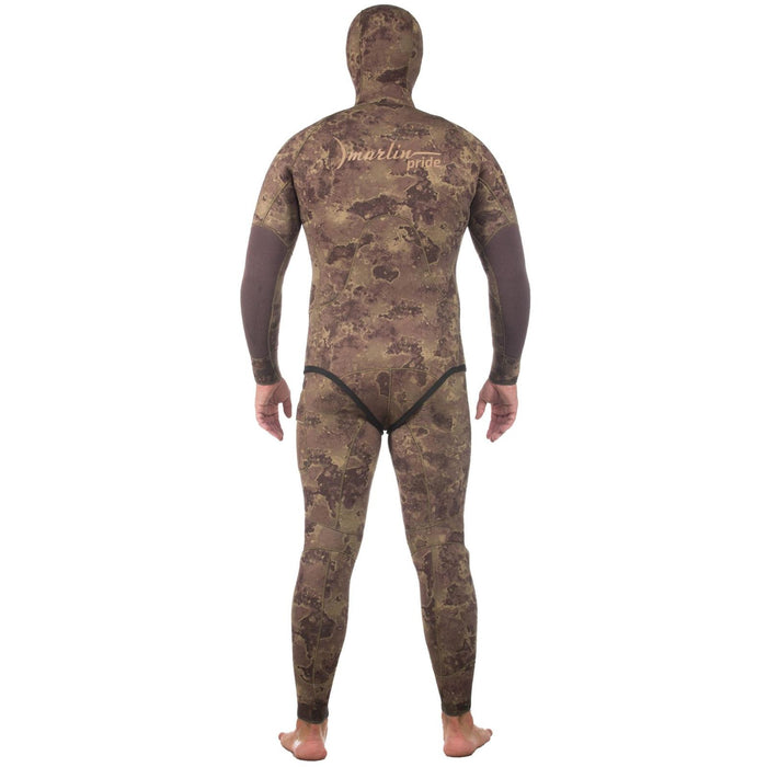 Spearfishing Full Wetsuit Pride Man 5mm Olive-Camo Size XXL Marlin 213586