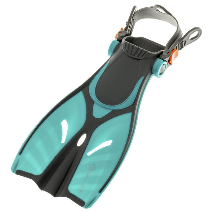 Palmes de Snorkeling Joy Kids Vert Taille S-M-27-31 Marlin 214157