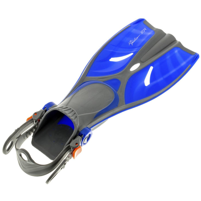 Snorkeling Fins Joy Kids Blue Size S-M-27-31 Marlin 214162