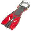 Snorkeling Fins Joy Kids Red Size L-XL-32-37 Marlin 214163