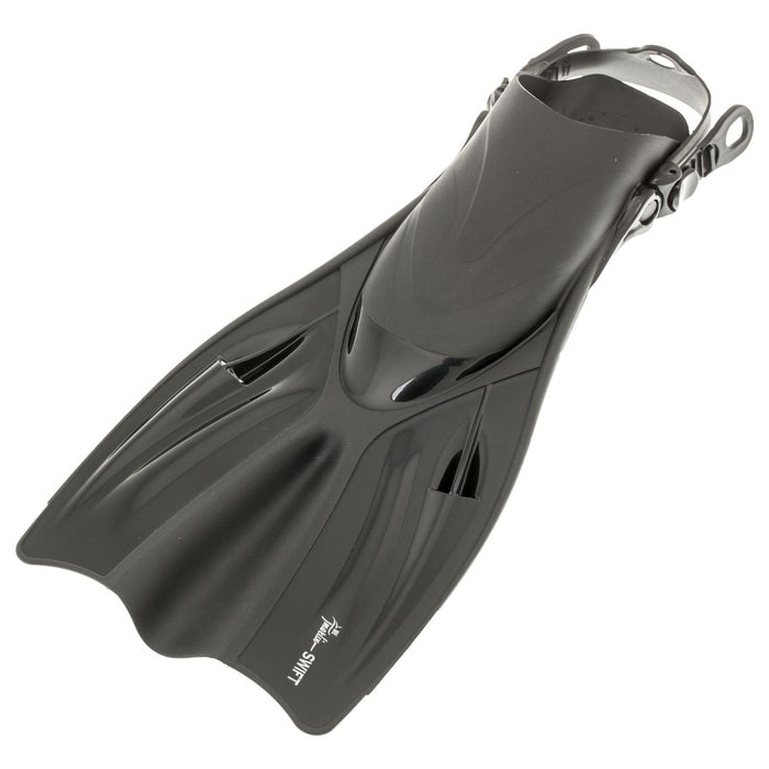 Palmes de Snorkeling Swift Noir Taille L-XL-42-46 Marlin 214170