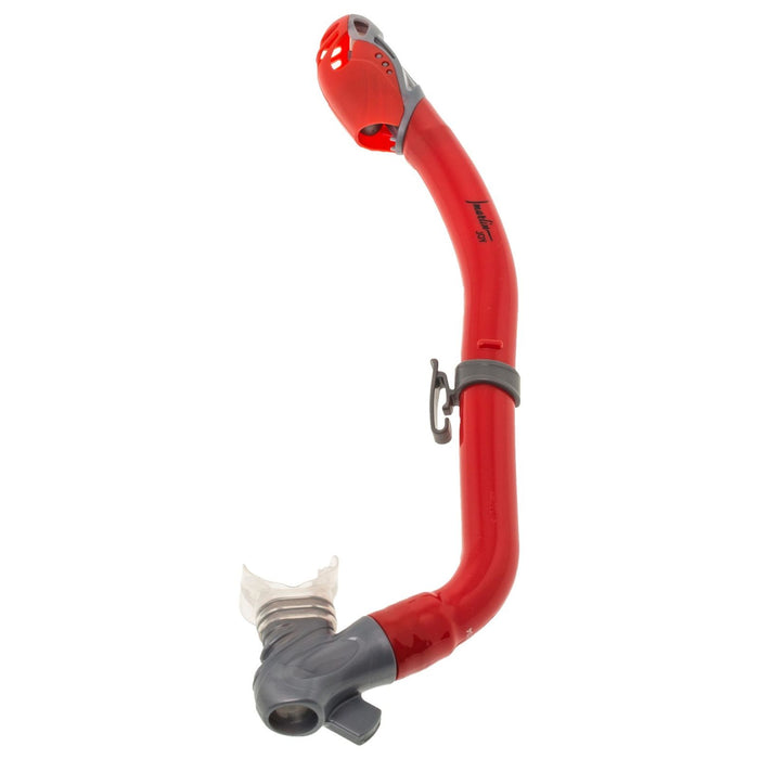 Tube de snorkel Joy enfants rouge-argent Marlin 214181
