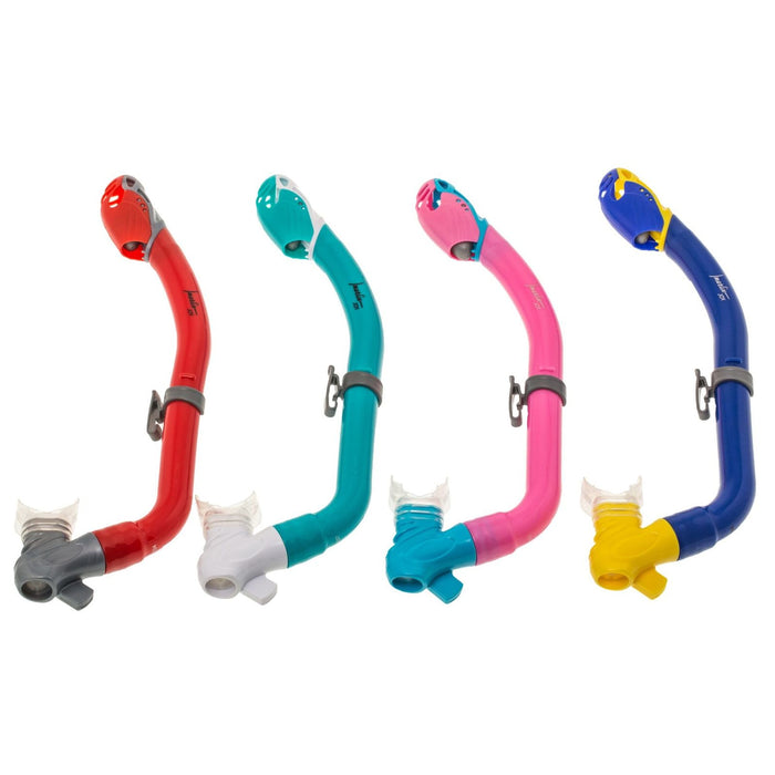 Tube de snorkel Joy enfants rouge-argent Marlin 214181