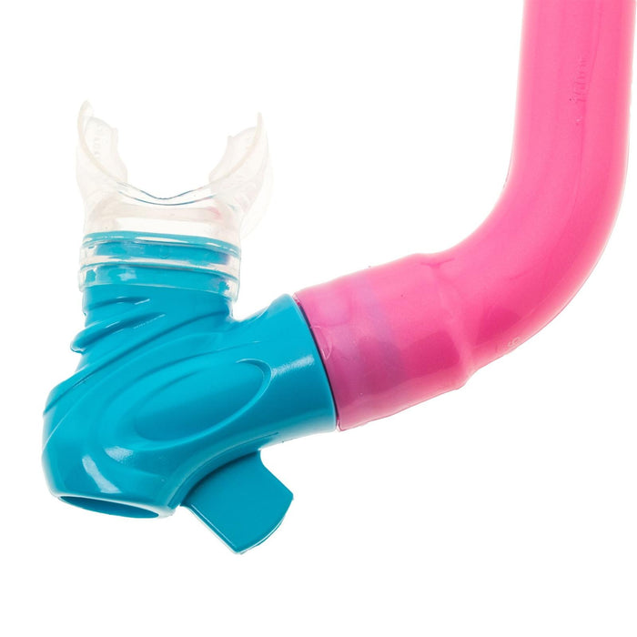 Tube de snorkel Joy enfants rose-aqua Marlin 214182