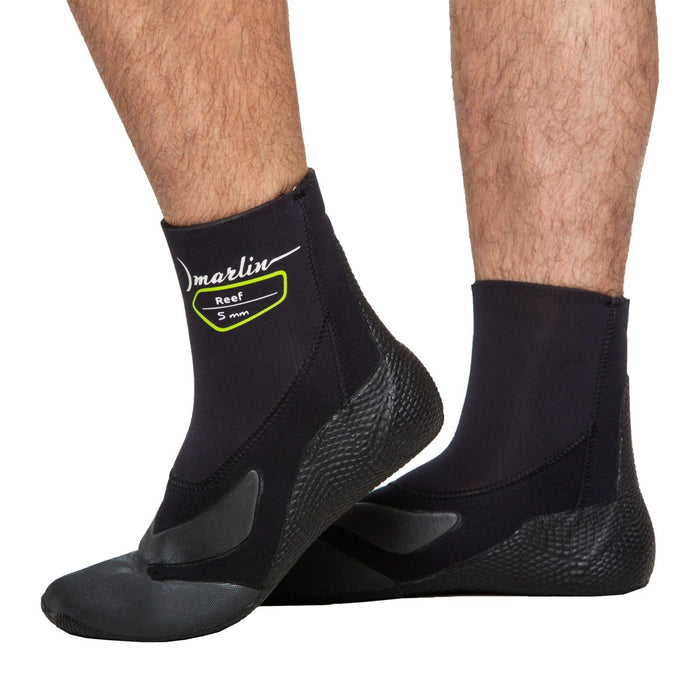 Bota de buceo Reef 2.0 5mm Negra Talla XXL Marlin 215501