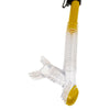 Tubo de snorkel seco Duo amarillo-translúcido Marlin 216276
