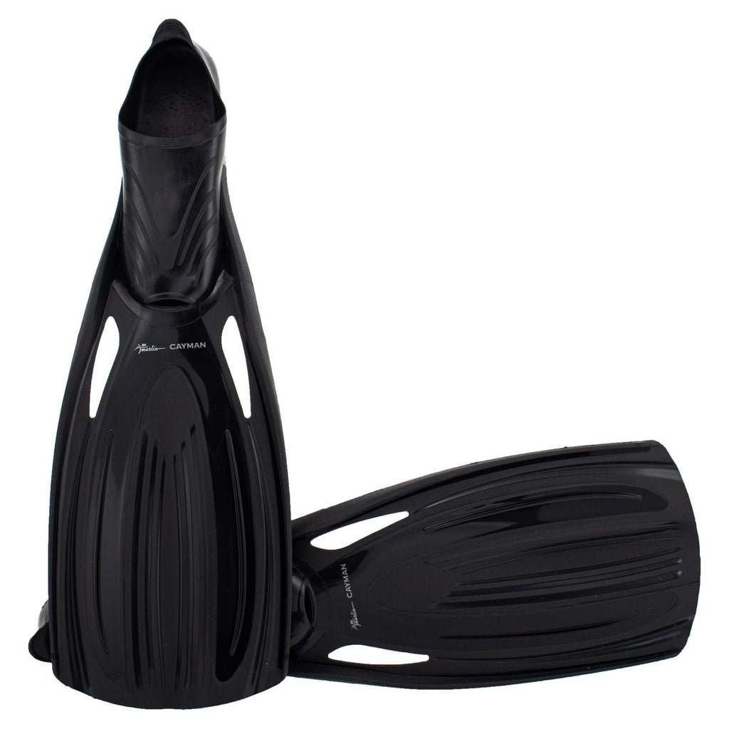Aletas de snorkel Cayman Full Foot Negras Talla XS-38-39 Marlin 216294