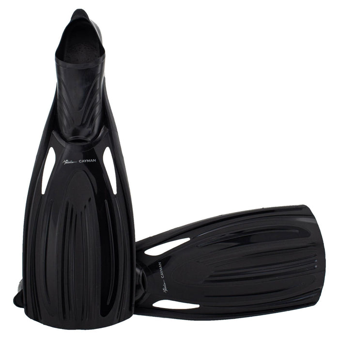 Aletas de snorkel Cayman Full Foot Negras Talla XS-38-39 Marlin 216294