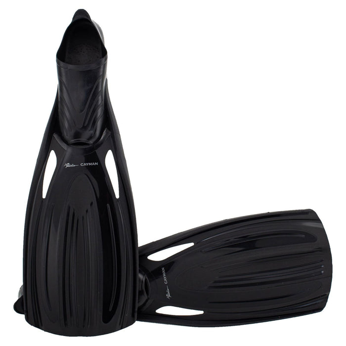 Aletas de snorkel Cayman Full Foot Negras Talla M-42-43 Marlin 216299