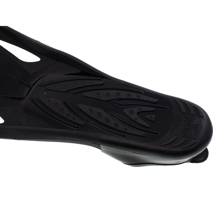 Aletas de snorkel Cayman Full Foot Negras Talla M-42-43 Marlin 216299