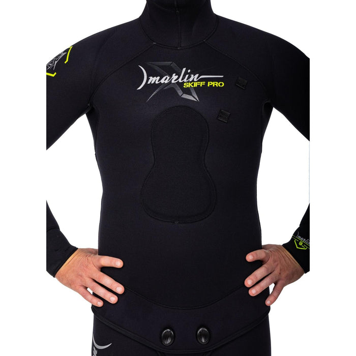 Spearfishing Full Wetsuit Skiff Pro Man 5mm Black Size M Marlin 216448