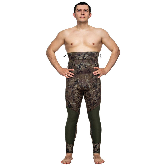 Spearfishing Full Wetsuit Skilur Pro 5mm Green-Camo Size ML Marlin 216464