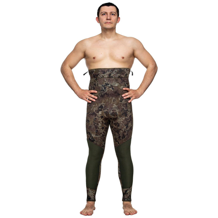 Spearfishing Full Wetsuit Skilur Pro 5mm Green-Camo Size XXL Marlin 216468