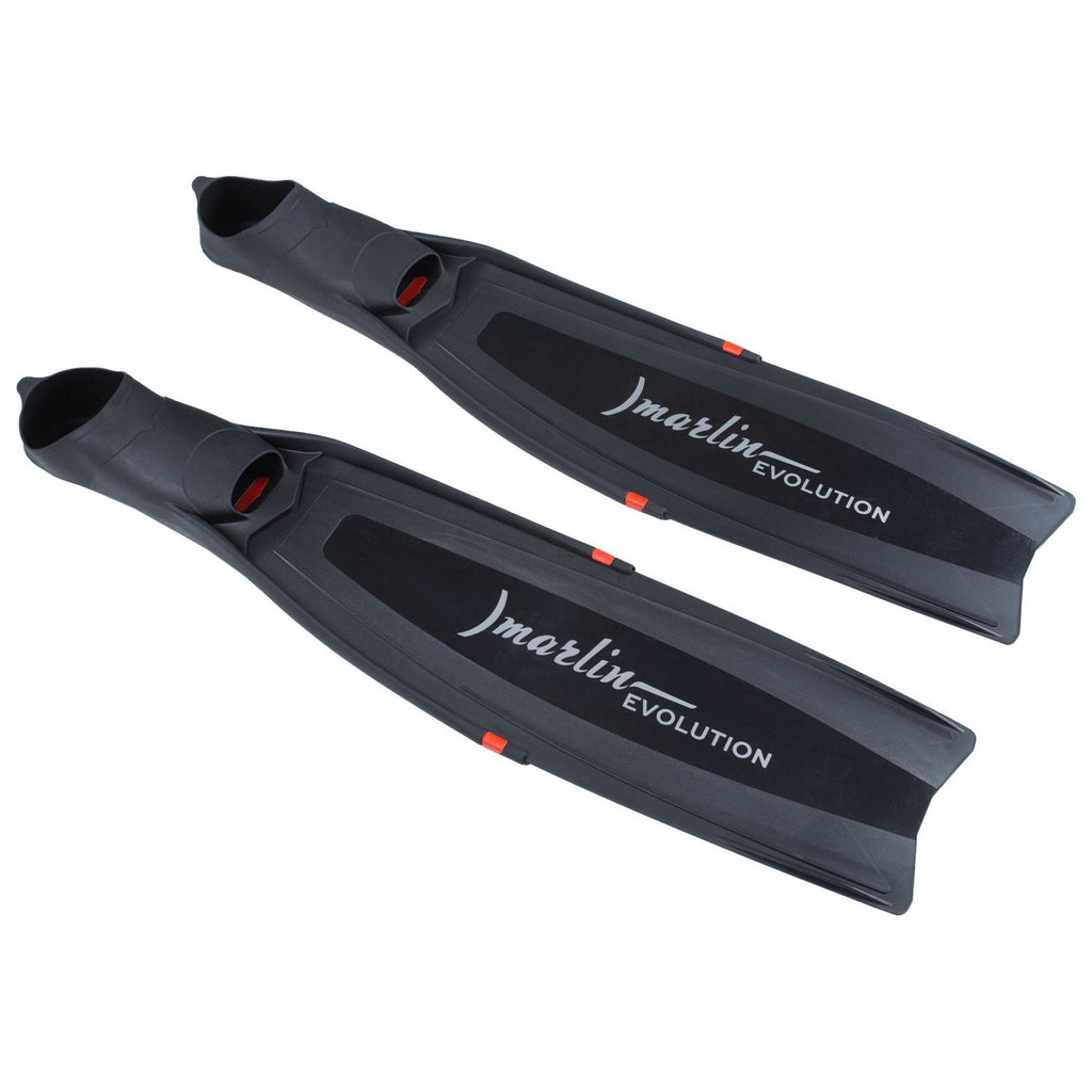 Freediving Fins Evolution Black-White Size XL-45-46 Marlin 216870