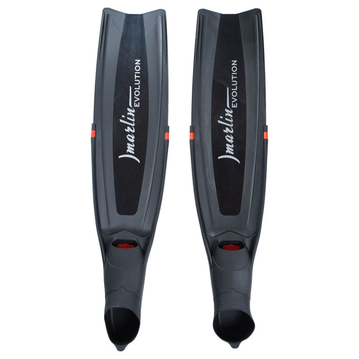 Freediving Fins Evolution Black-White Size XL-45-46 Marlin 216870