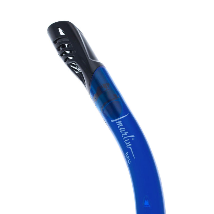 Tubo de snorkel Bali Azul Real-Negro-Cristal Marlin 216874