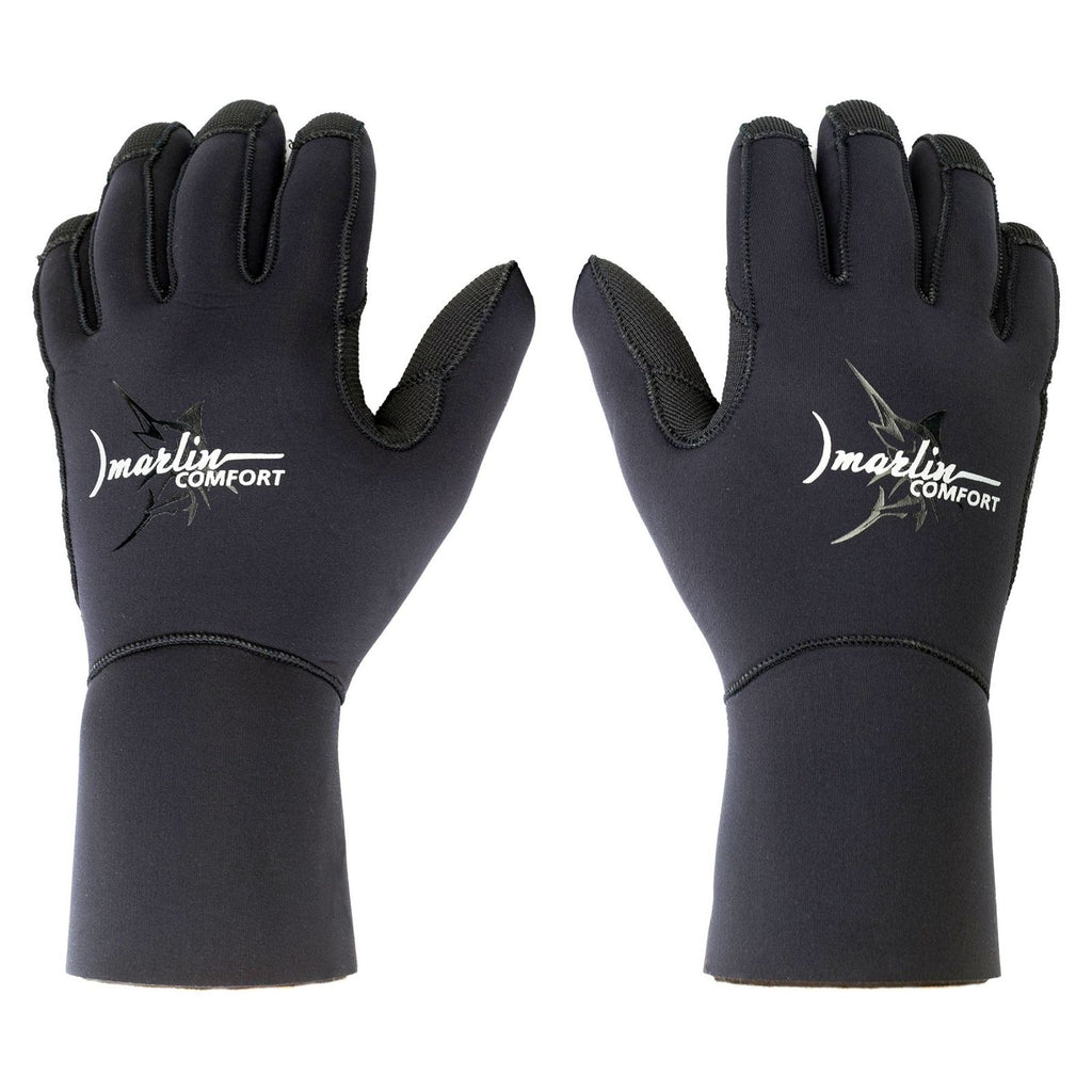 Guantes de buceo Comfort 5mm Negros Talla S Marlin 216920