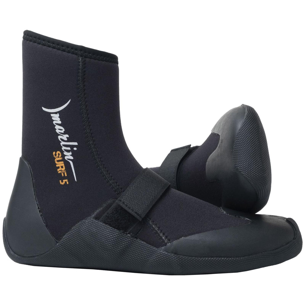 Botas de buceo Surf 5mm Negras Talla EU 39 Marlin 217041