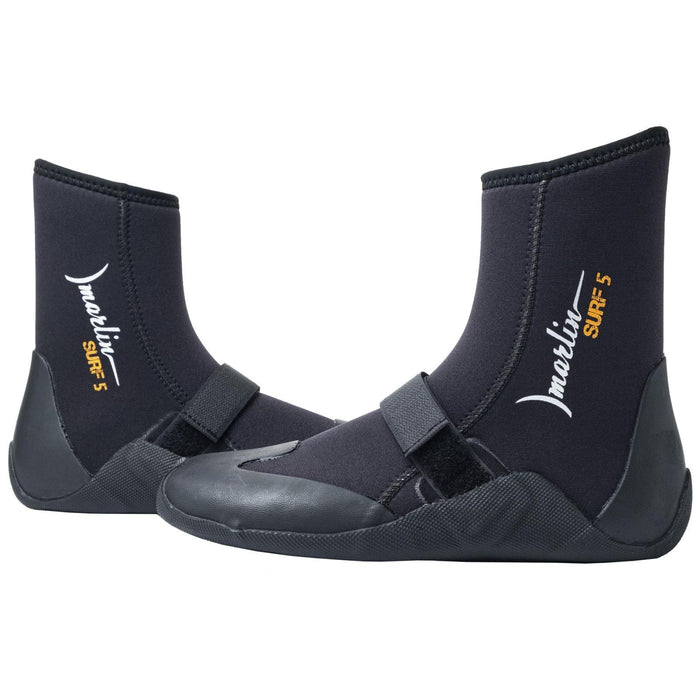 Botas de buceo Surf 5mm Negras Talla EU 39 Marlin 217041