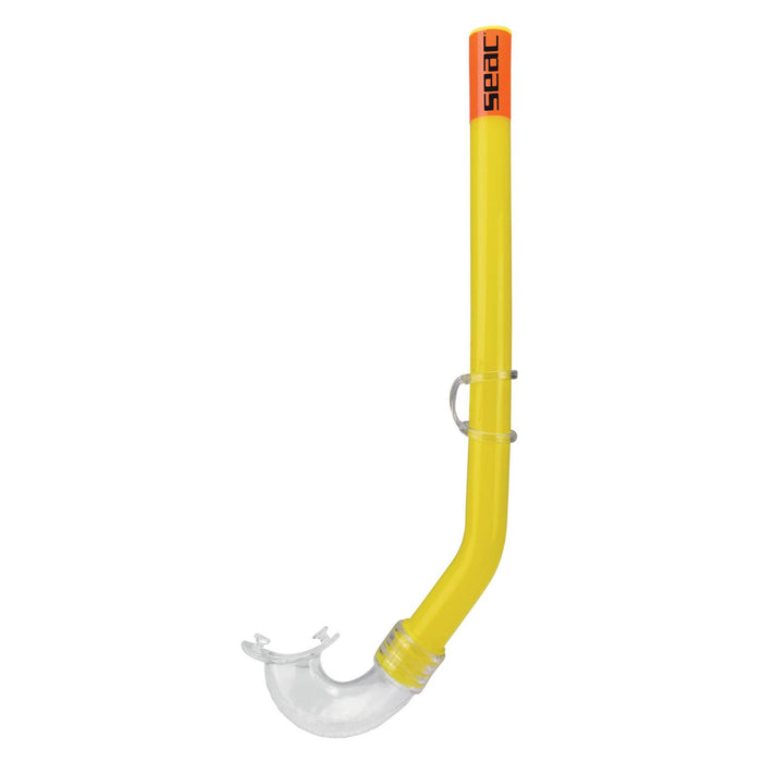 Tuba de snorkeling Z Piccolo Enfants Jaune Seac 233G