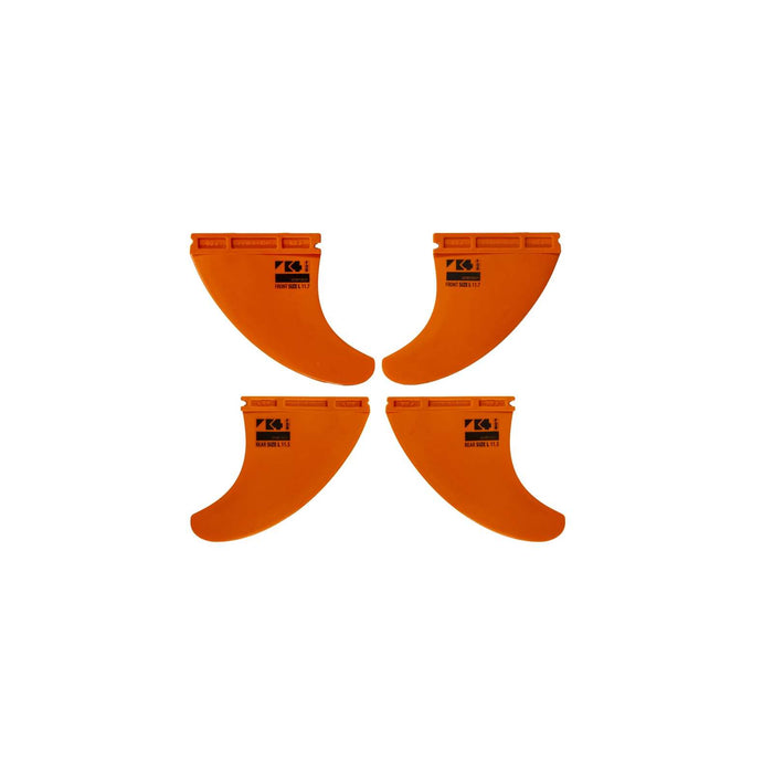 Set d'ailerons K4 Quad L pour kiteboards RRD 24K4QSL