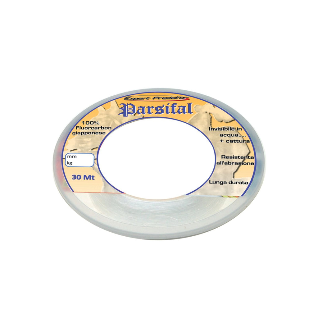 Línea de fluorocarbono Parsifal 30m 35kg 0,88mm Expert Predator 25452