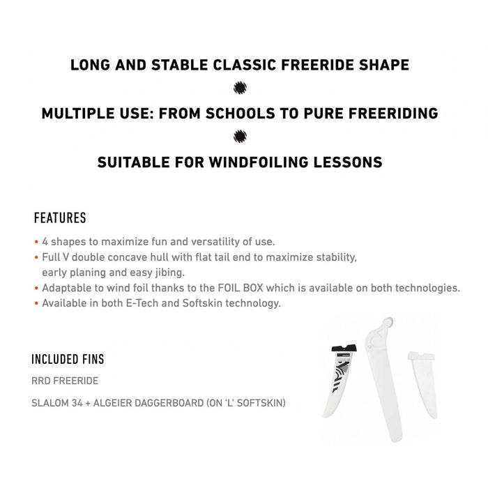 Tabla de Windsurf Evolución Softskin 135l 248x73cm RRD 25EMS