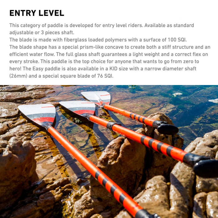 Remo para SUP Fácil Plástico Niño Ajustable RRD 25EPKA