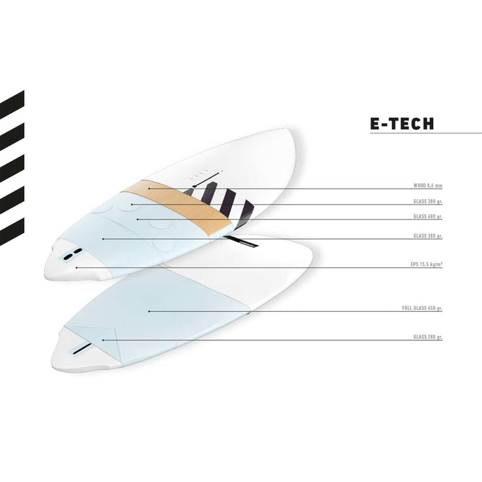 Tabla de Windsurf Evolución E-Tech 115l 242x67cm RRD 25EXSE