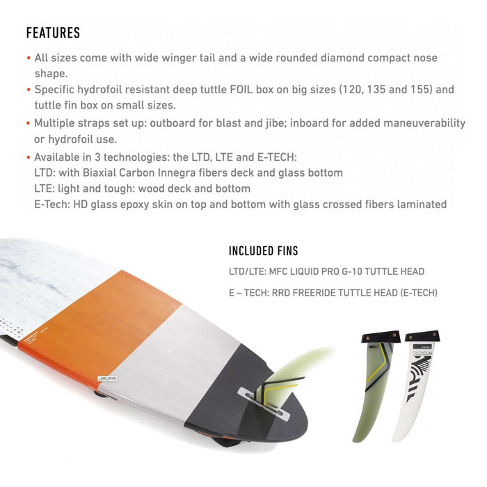 Planche de Windsurf Firemove Y25 100 Lte RRD 25FM100LTE