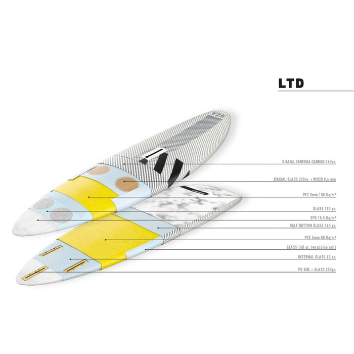 Tavola SUP composita GT 245l Ltd 12'6''x28 1-2''x6 1-8'' RRD 25GT126LTD