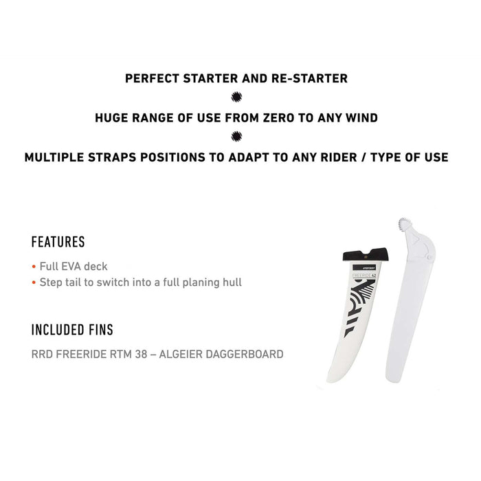 Tabla de Windsurf Long Rider Softskin 180l 340x70cm RRD 25LRS