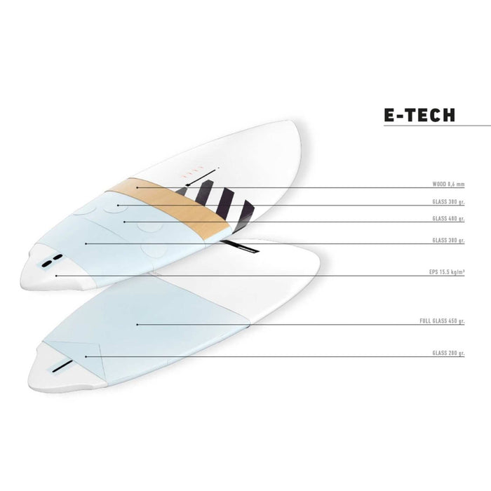 Planche SUP Composite Wassup E-Tech 10''x31''x4 1-2'' 170l RRD 25WS10E