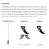 Komposit SUP Board Wassup Lte 11''x31''x4 1-2'' 195l RRD 25WS11LTE