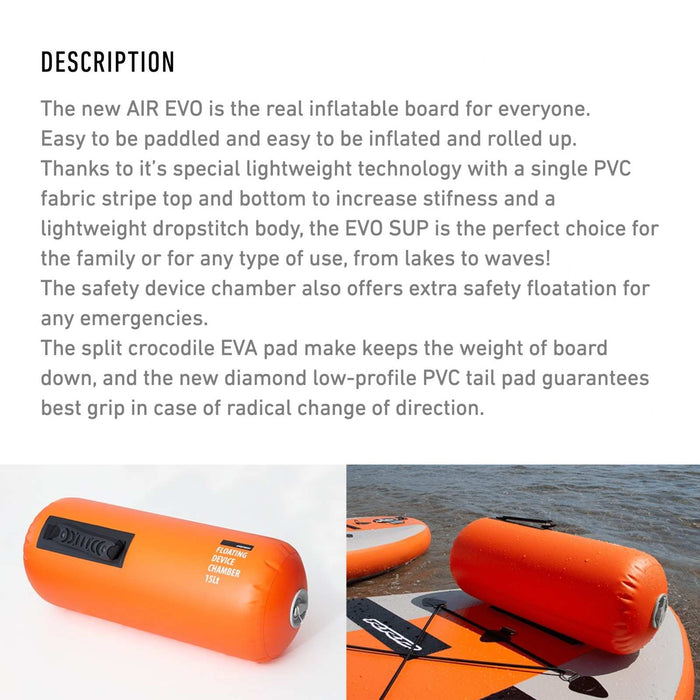 Tavola SUP gonfiabile Air Evo 10'4''x34''x6'' 275l RRD 26AE1046