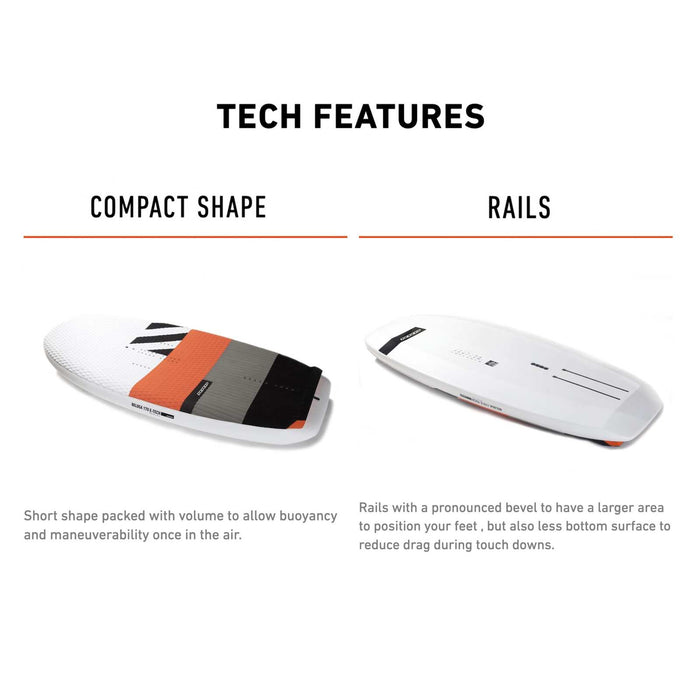 Tabla de wing foil Beluga Lte Y26 150x58 55l RRD 26BLG150LTE